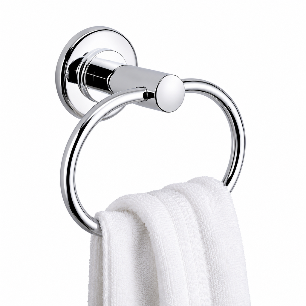Towel Rod 8mm Oval Brass